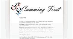 Desktop Screenshot of cummingfirst.com
